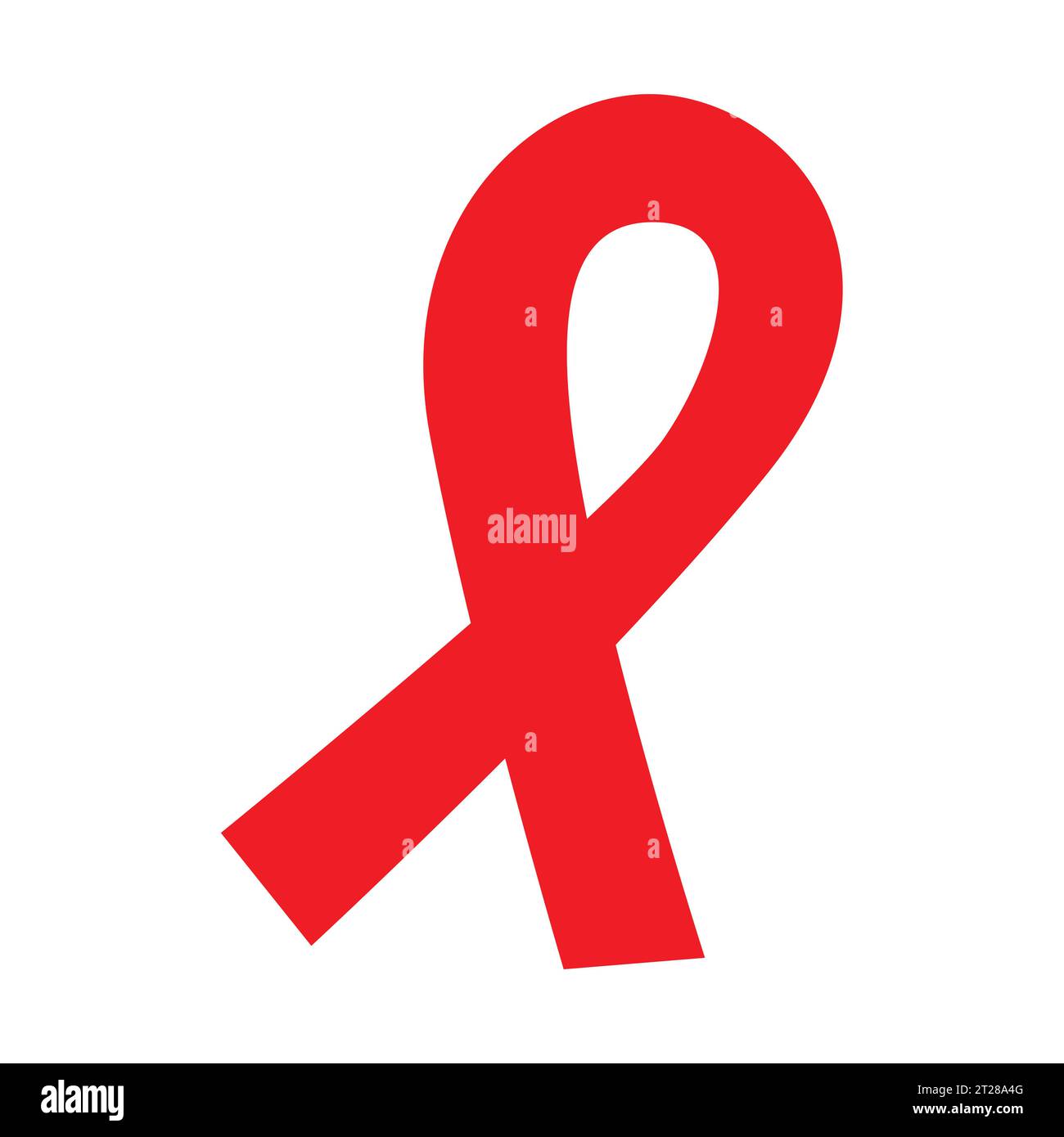 world aids day symbol red ribbon vector Stock Vector Image & Art Alamy