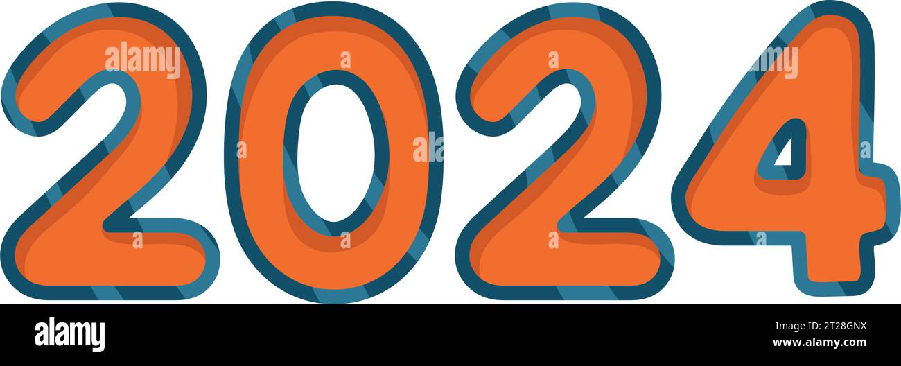 2025 number print illustration Stock Vector Image & Art Alamy