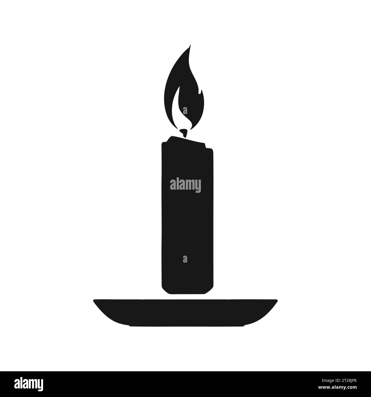candle icon template color editable candle symbol vector sign isolated