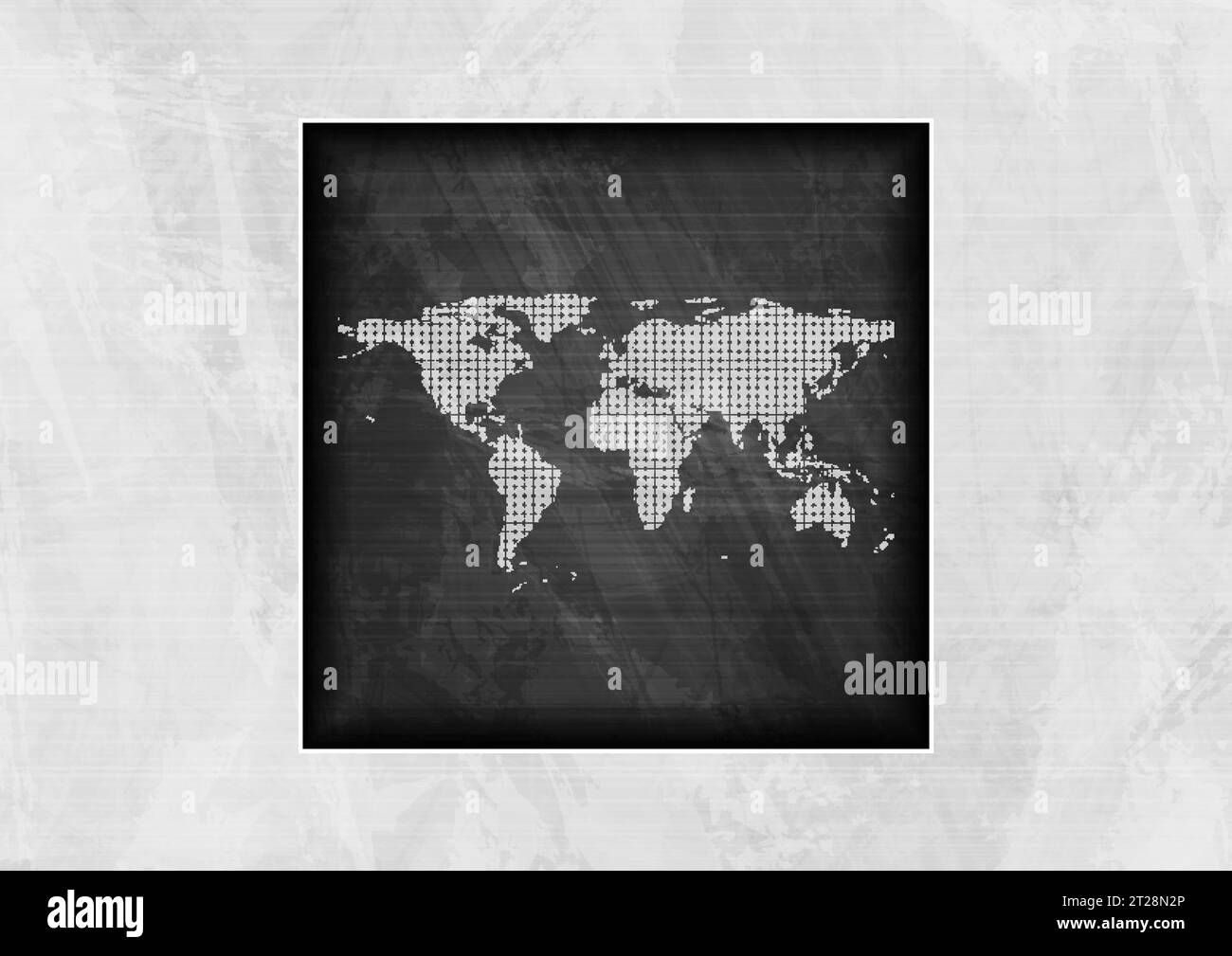 Black and white contrast grunge minimal textural background with dotted