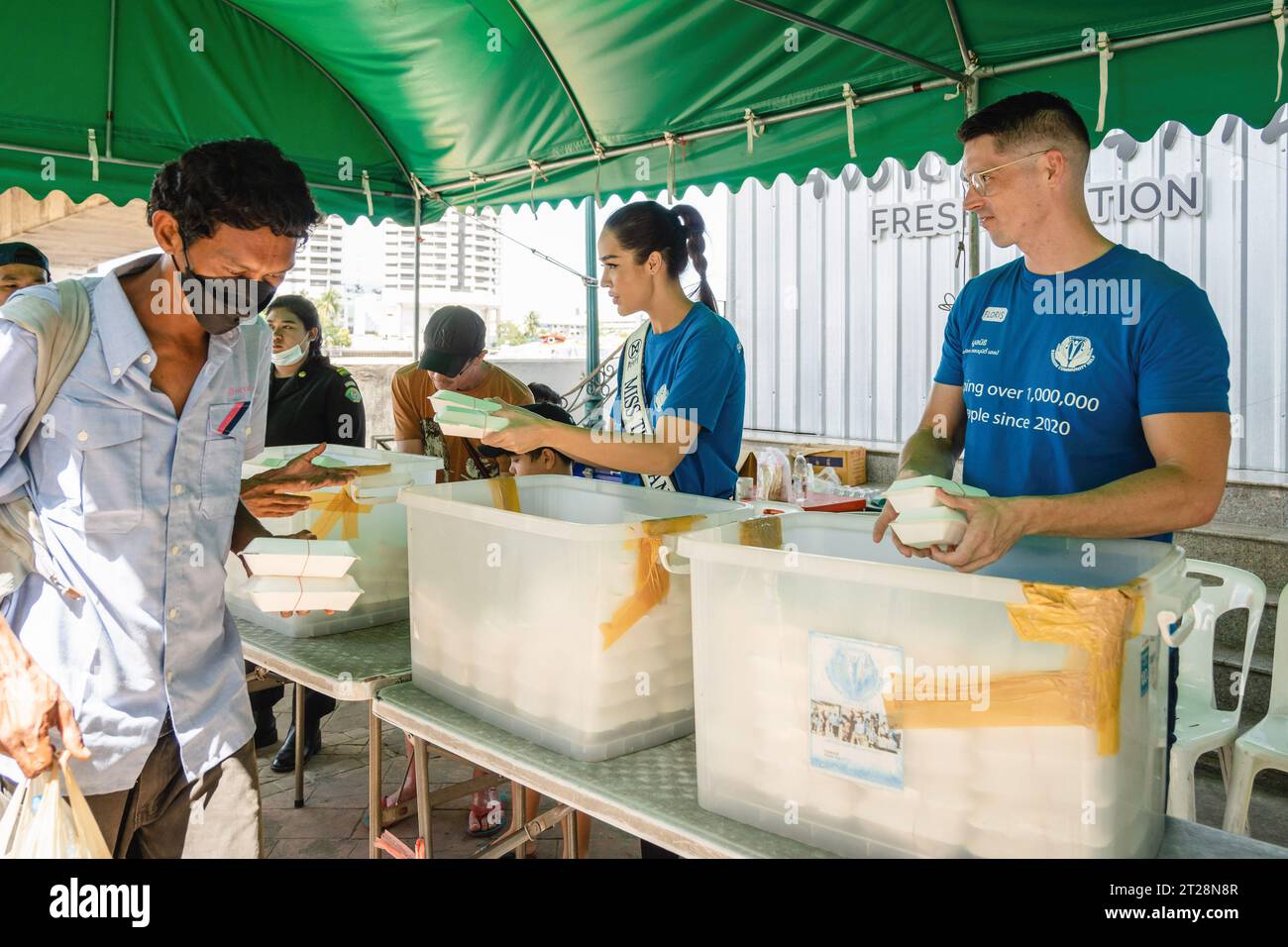 Bangkok, Thailand. 14th Oct, 2023. Miss Thailand World 2023, Tharina ...