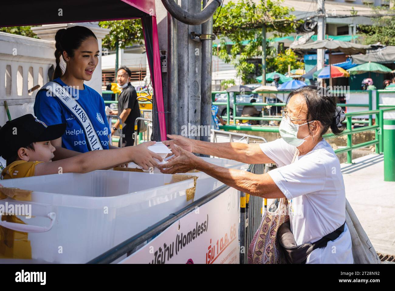Bangkok, Thailand. 14th Oct, 2023. Miss Thailand World 2023, Tharina ...