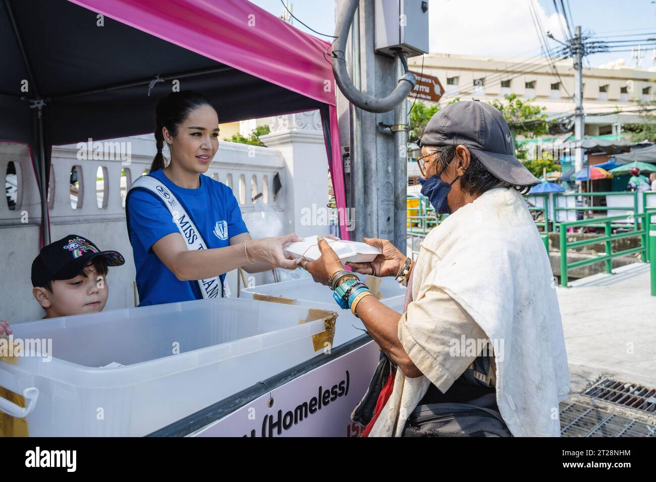 Bangkok, Thailand. 14th Oct, 2023. Miss Thailand World 2023, Tharina ...