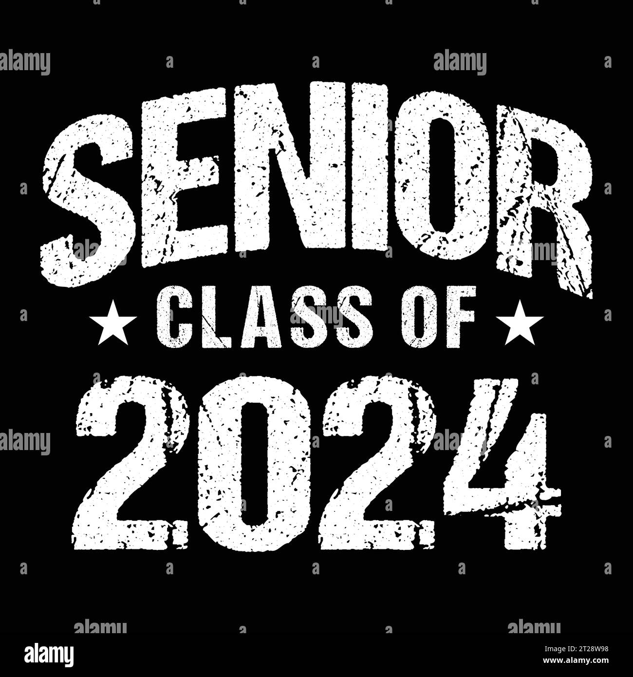 Seniors Class Of 2024 Vector, Tshirt Design Stock Vector Image & Art