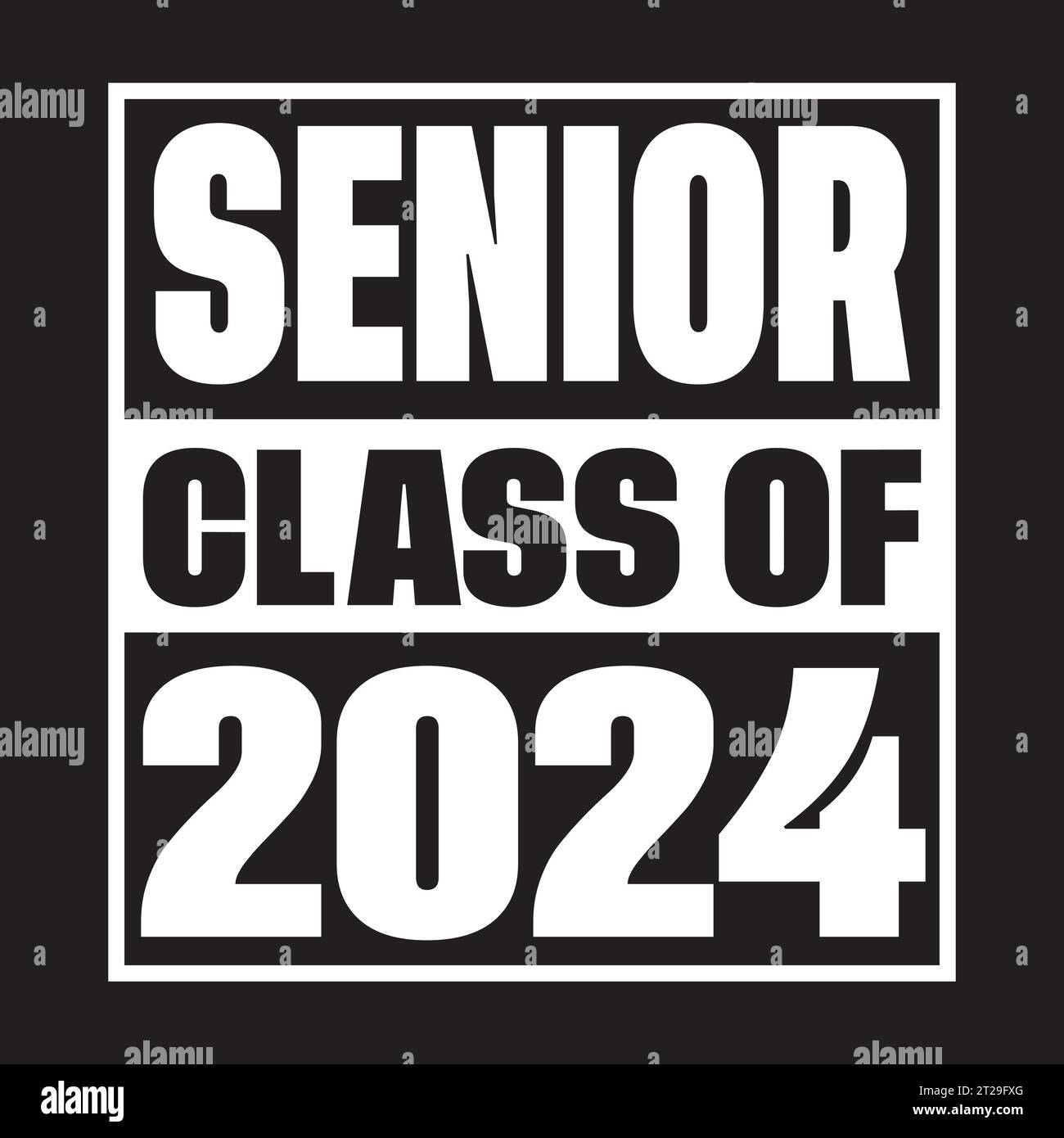 Congratulations Class 2024 Class 2024 High Stock Vector (Royalty Free)  1732252399