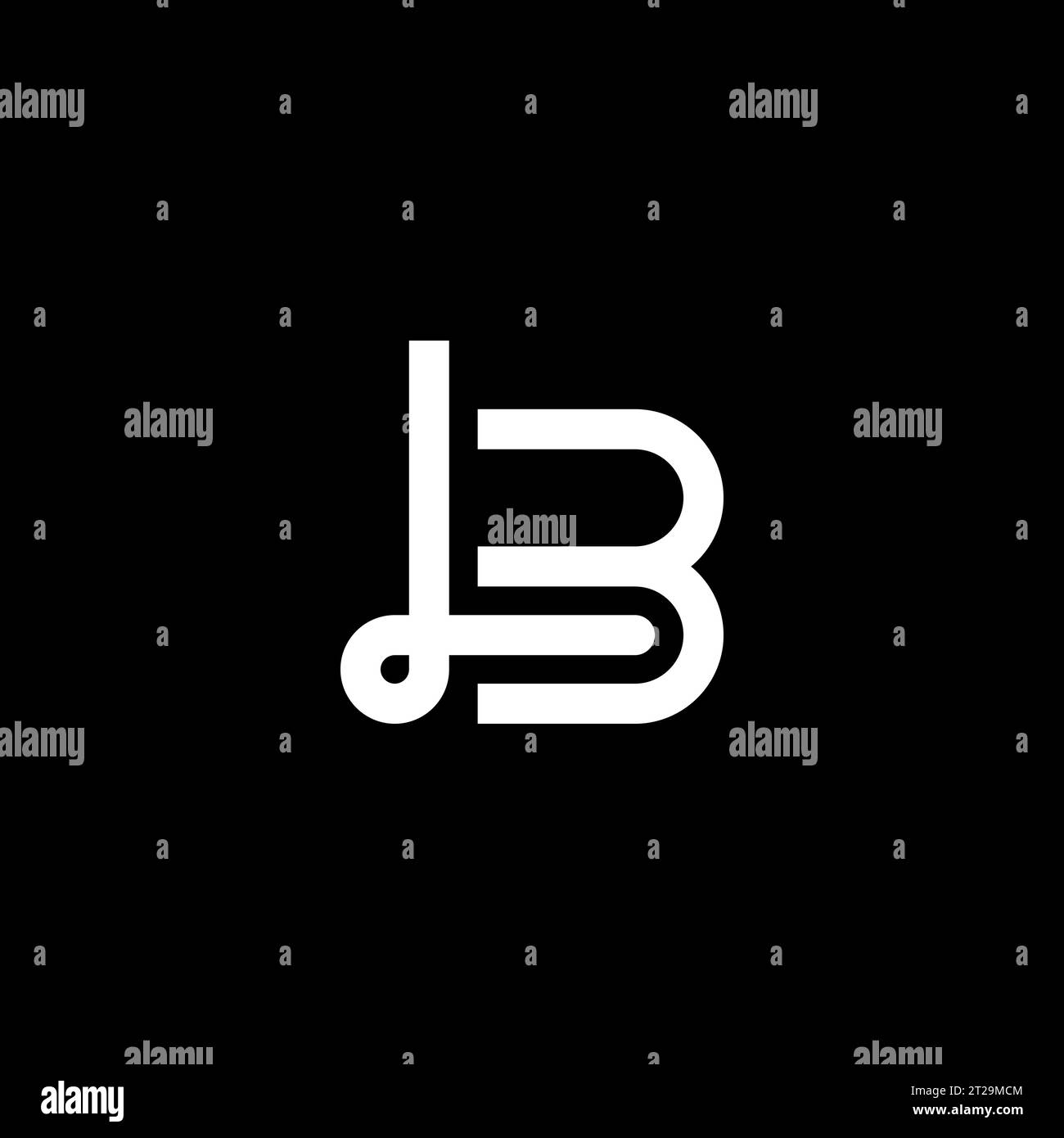 LB logo, LB Monogram, Initial LB Logo, Letter LB logo, Icon, Vector Stock Vector