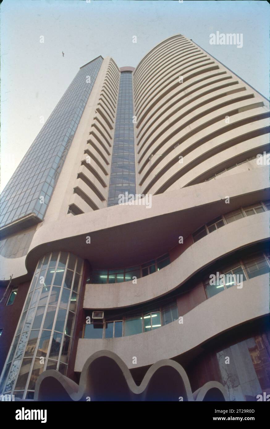 BSE Limited, also known as the Bombay Stock Exchange, is an Indian stock exchange which is located on Dalal Street in Mumbai. Phiroz Jeejeebhoy Towers, Dalal Street, Fort Area. Stock Photo