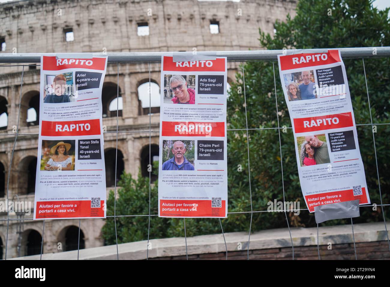 Posters of kidnapped israeli people hi-res stock photography and images ...