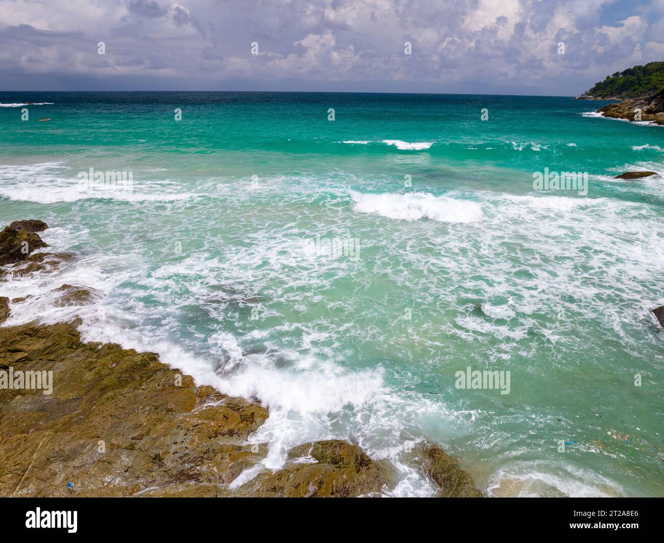 Beautiful rocky sea coast asphalt hi-res stock photography and images ...