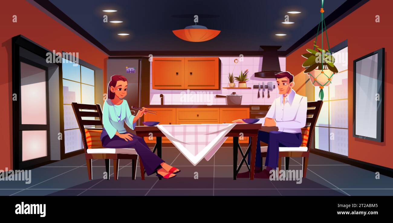 Japan man eating lunch Stock Vector Images - Alamy