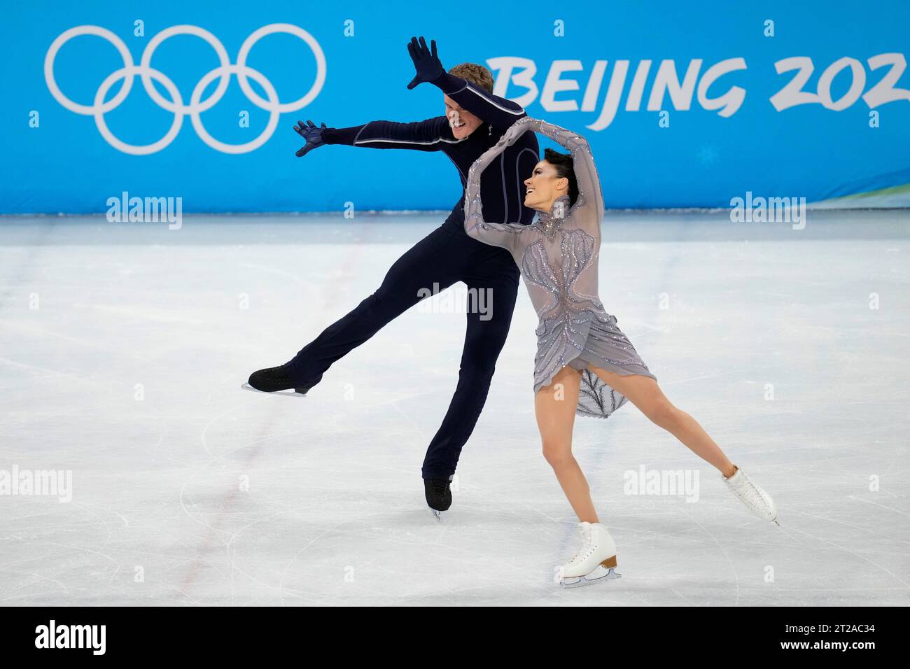 FILE Madison Chock and Evan Bates, of the United States, perform