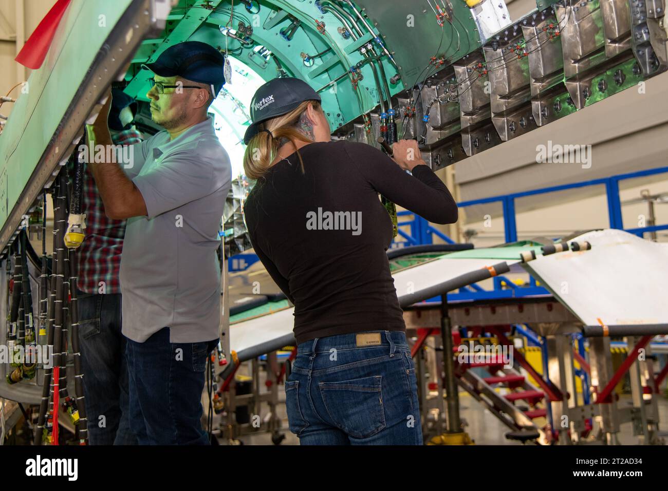 . The engine that will power NASA’s quiet supersonic X-59 in flight is