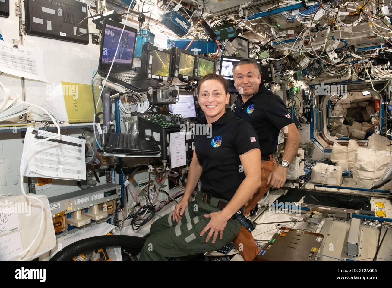 . iss068e026335 (Dec. 3, 2022) Flight Engineers Nicole Mann of NASA