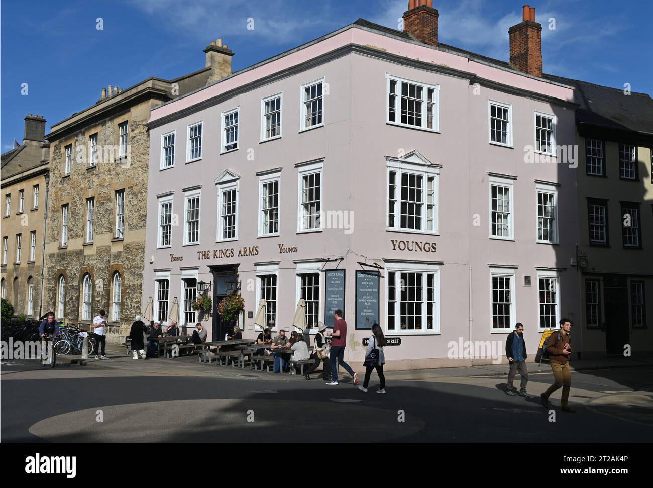 The Kings Arms public house, Parks Road, Oxford Stock Photo