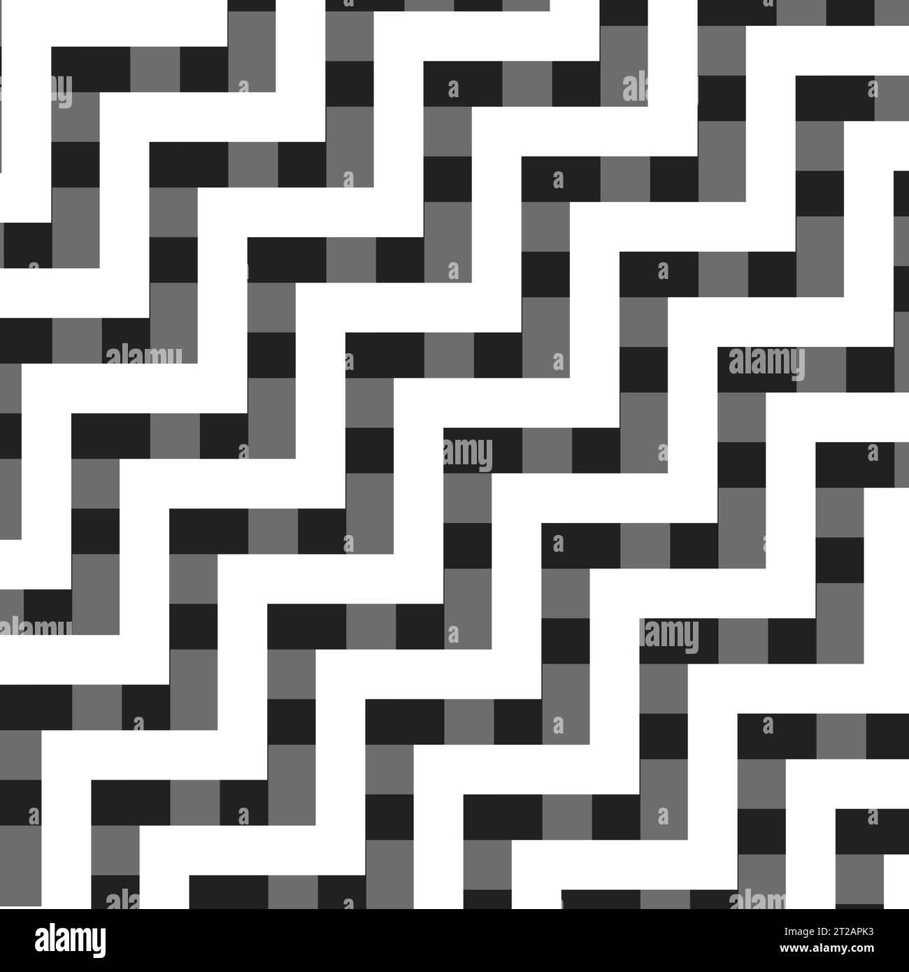 White zig zag Black and White Stock Photos & Images - Alamy