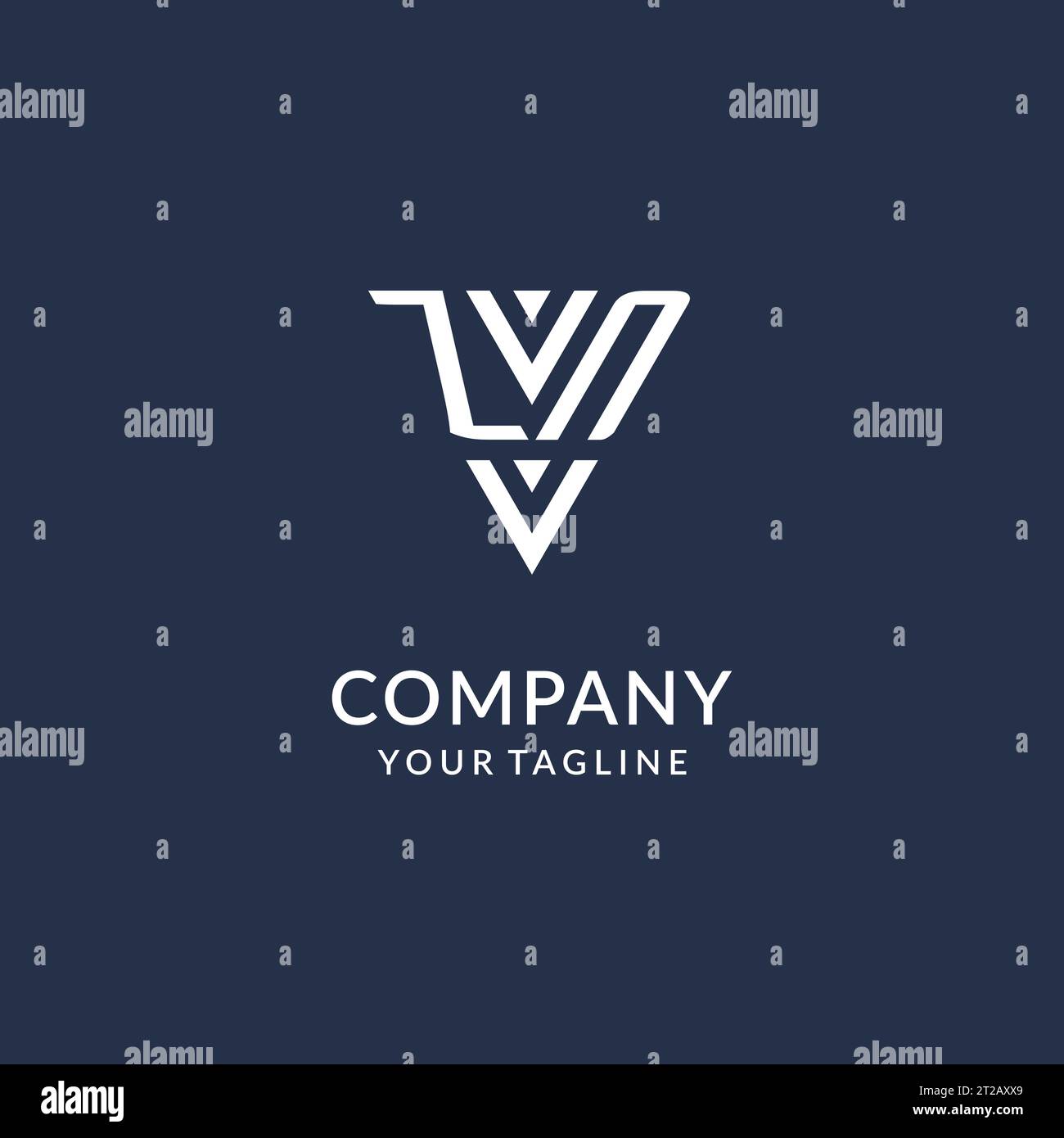 ZB triangle monogram logo design ideas, creative initial letter logo with triangular shape logo vector Stock Vector