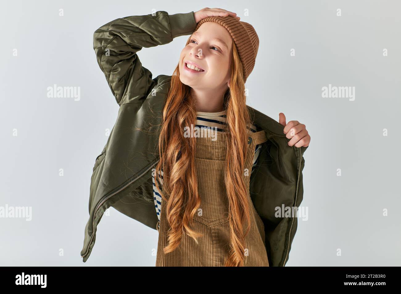Woman wearing warm clothing layers hi-res stock photography and images -  Alamy