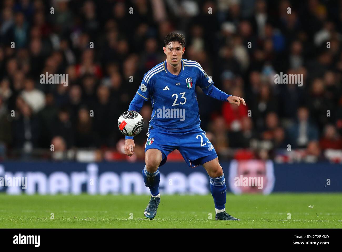 Alessandro Bastoni of Italy England v Italy, UEFA EURO 2024 Qualifier