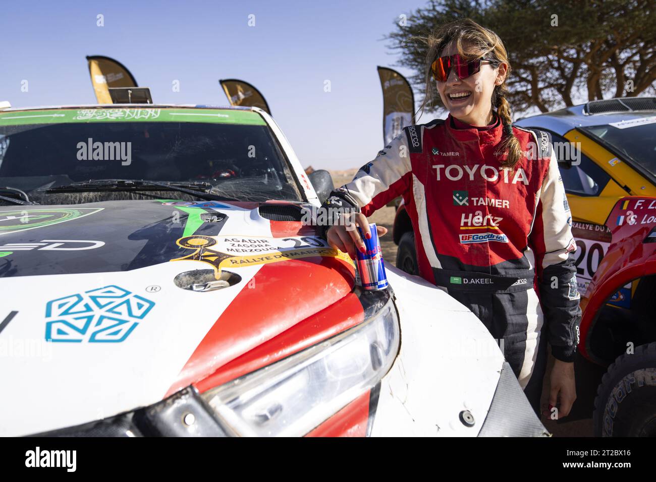 AKEEL Dania (sau), Overdrive Racing, Toyota Hilux Overdrive, FIA W2RC ...