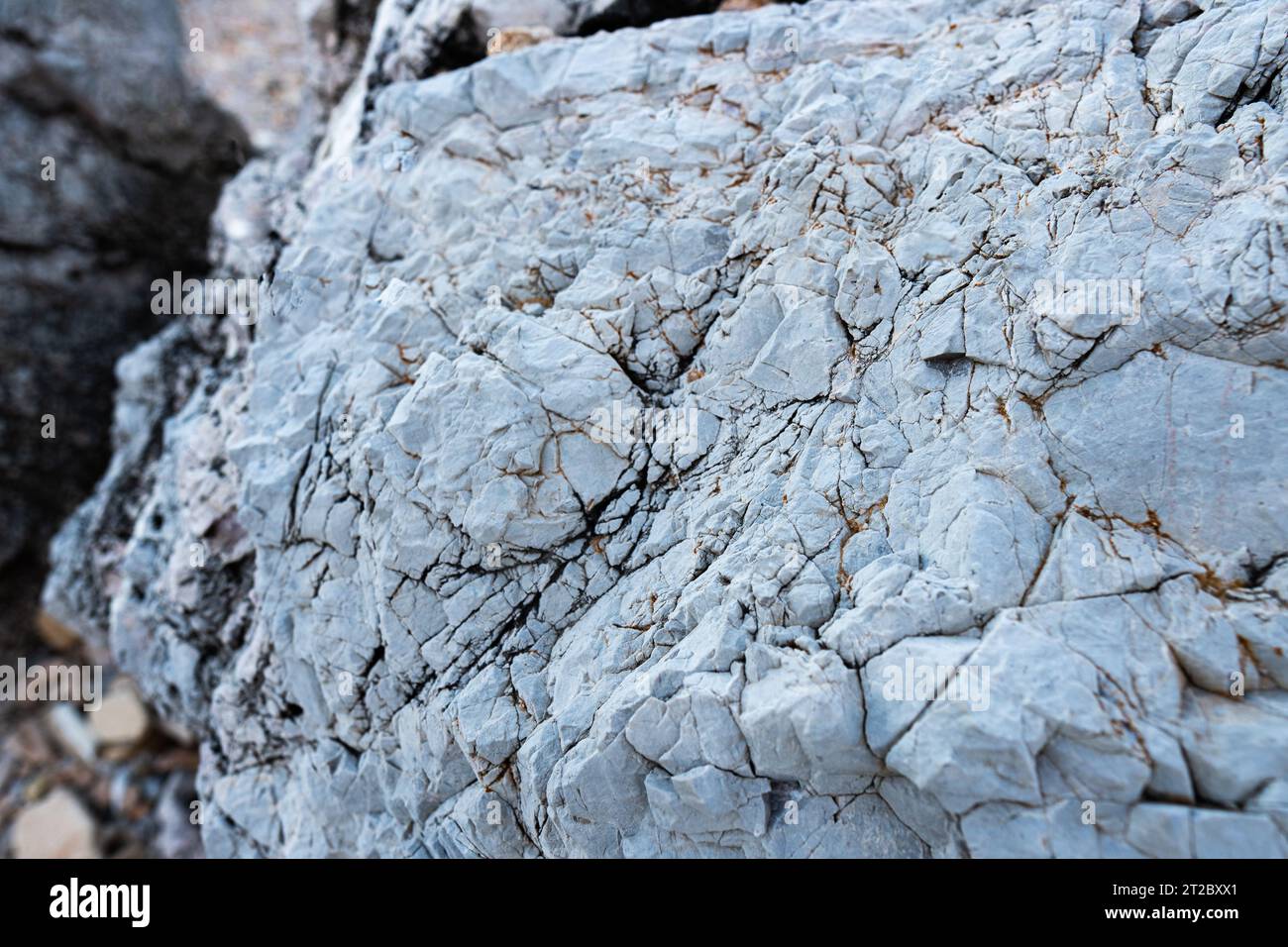 Detail shot of a impressive rock from the famous cliffs of Cala Ratjada ...