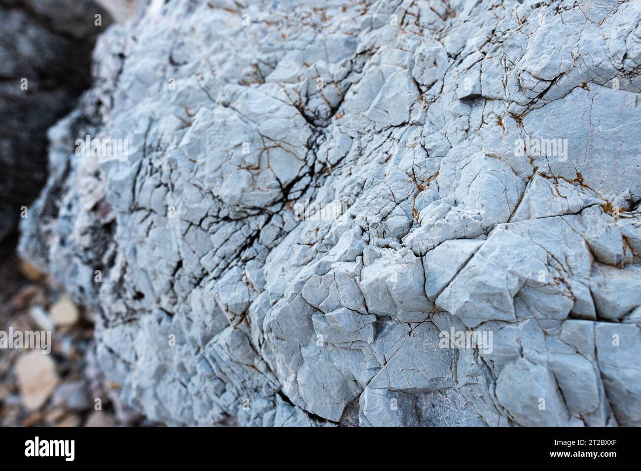 Detail shot of a impressive rock from the famous cliffs of Cala Ratjada ...