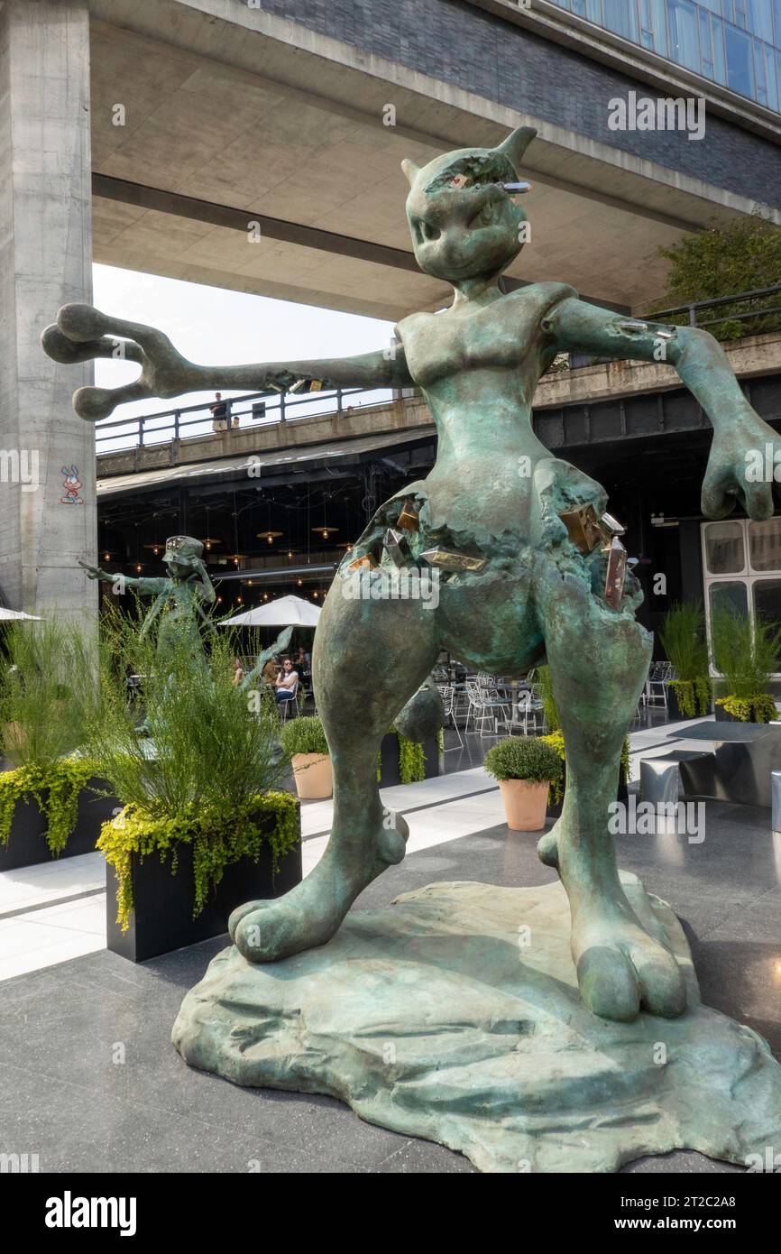 The Standard High Line Hotel is a luxury boutique hotel with restaurant