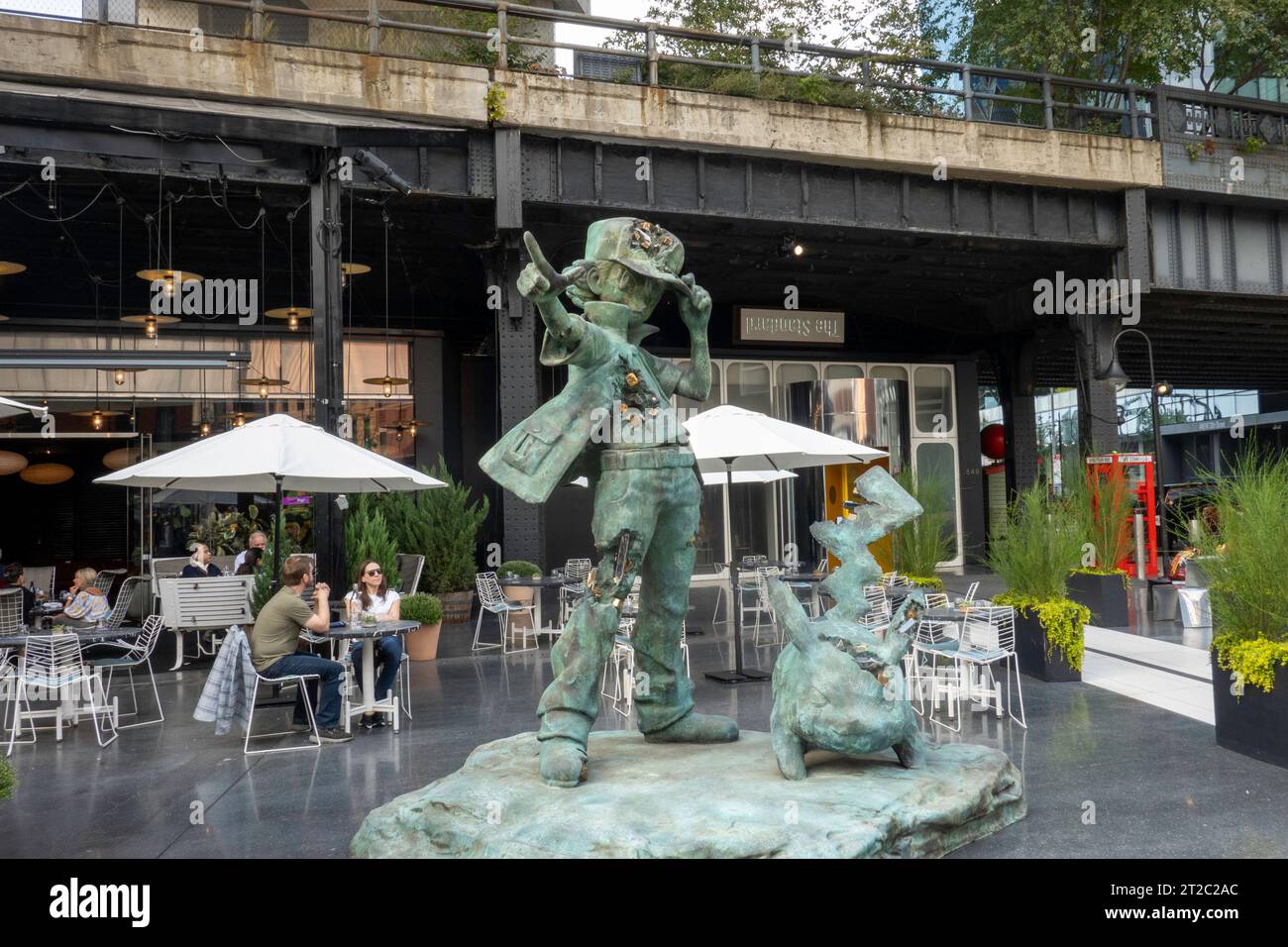 The Standard High Line Hotel is a luxury boutique hotel with restaurant