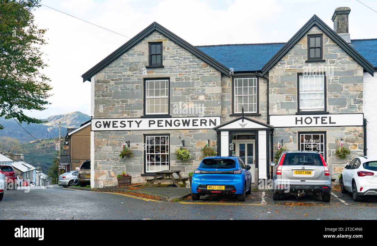 The Pengwern Hotel, Church Square, Llan Ffestiniog, Gwynedd, North