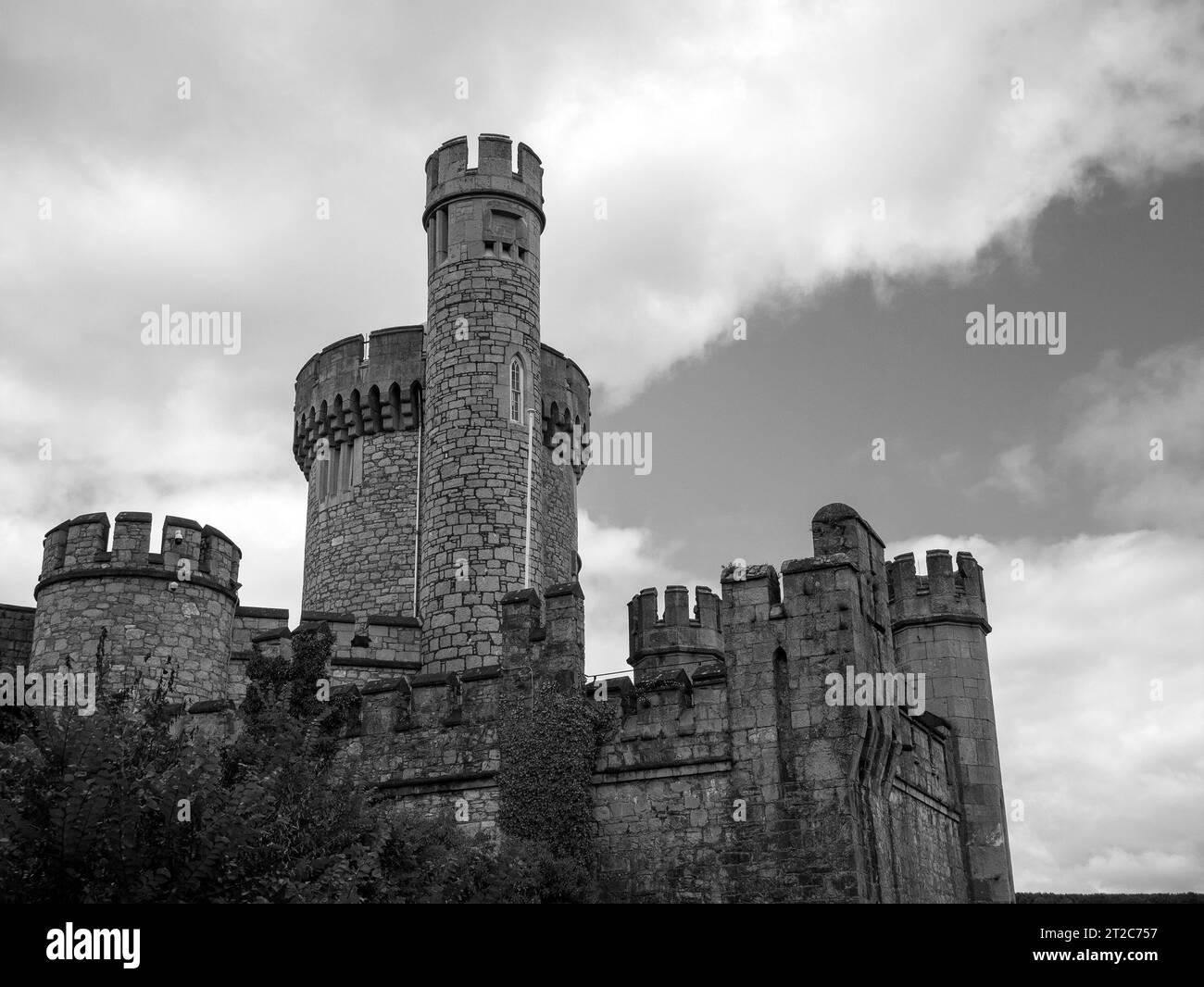 Old celtic castle tower, Blackrock castle in Ireland. Blackrock