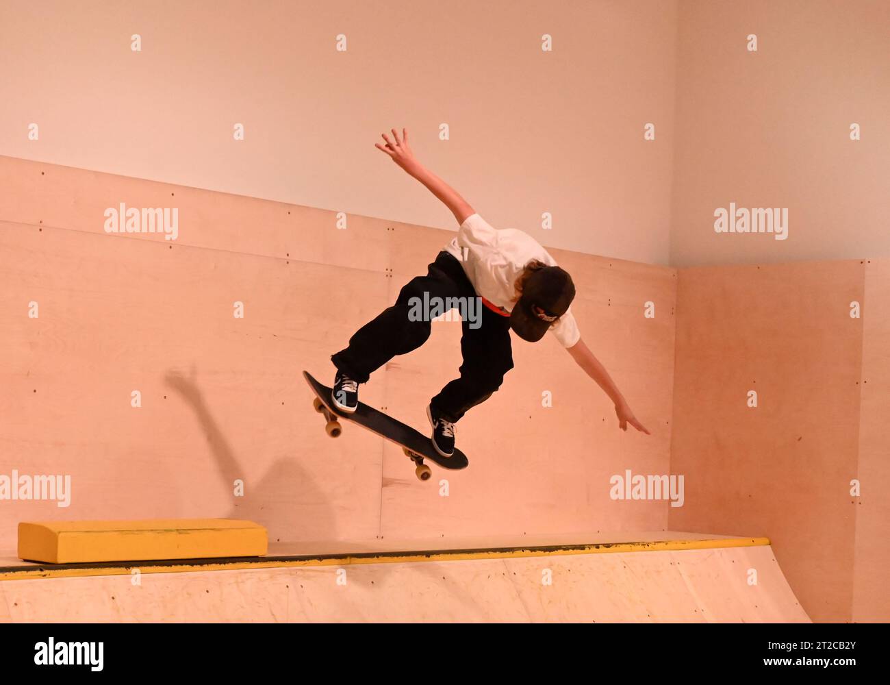 The exhibition will showcase innovative skateboards and components and