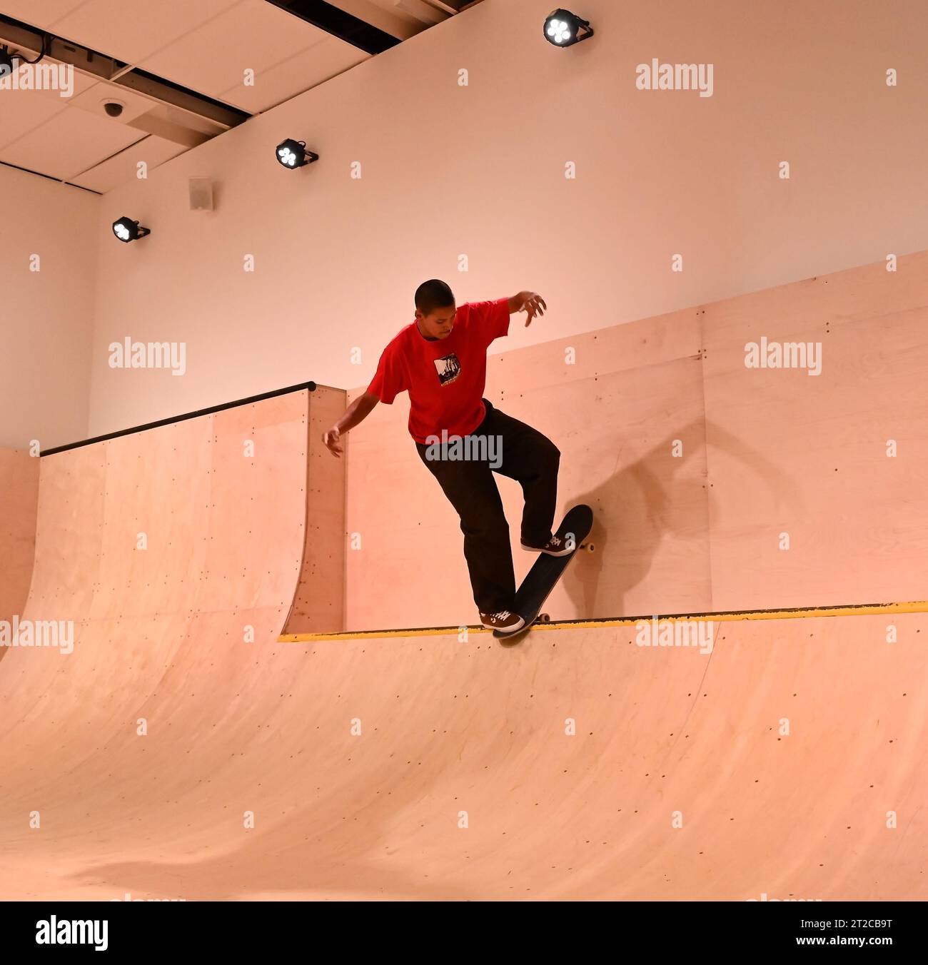 The exhibition will showcase innovative skateboards and components and