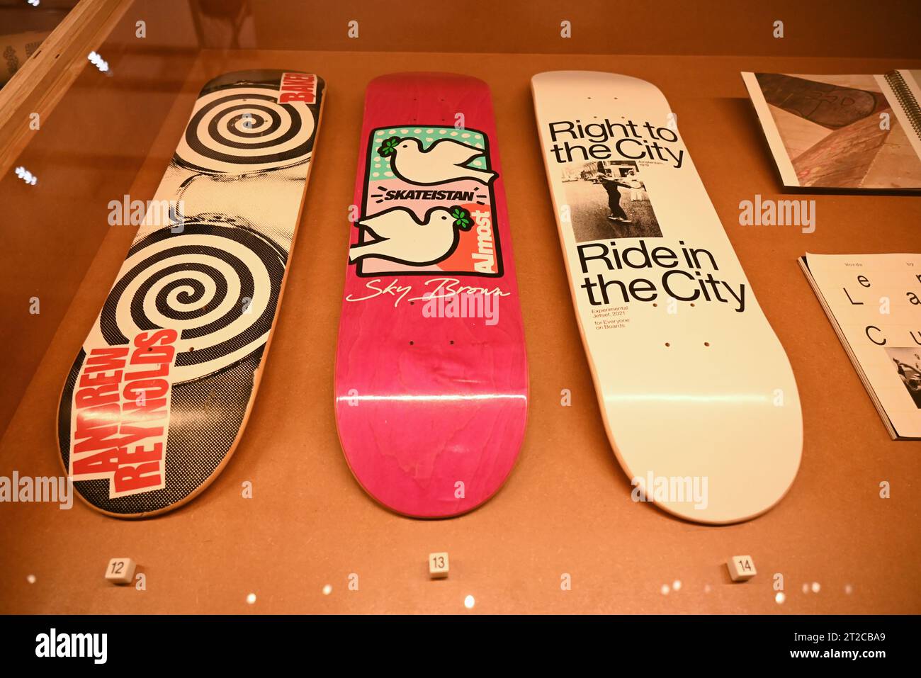 The exhibition will showcase innovative skateboards and components and ...