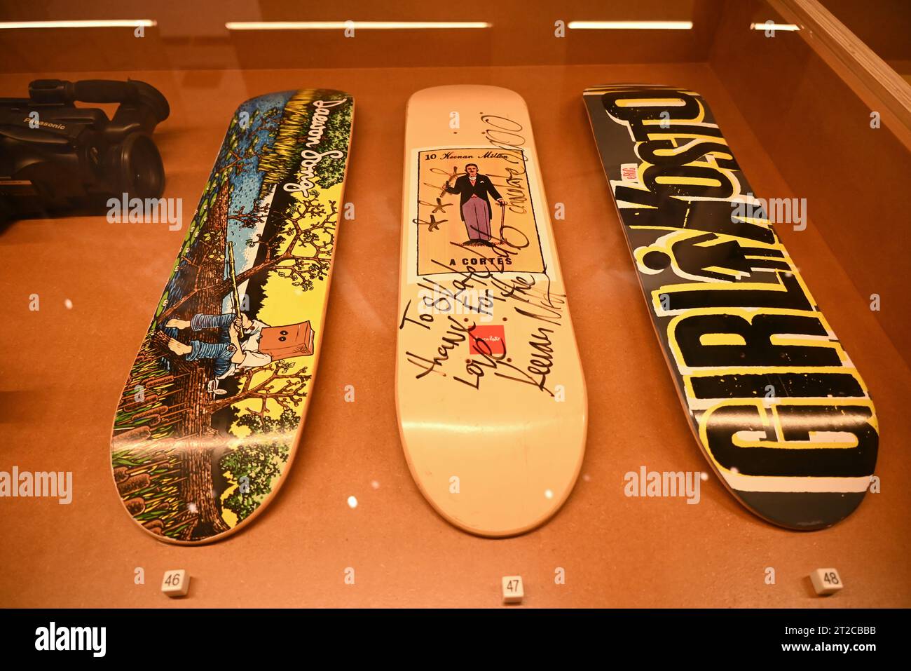 The exhibition will showcase innovative skateboards and components and