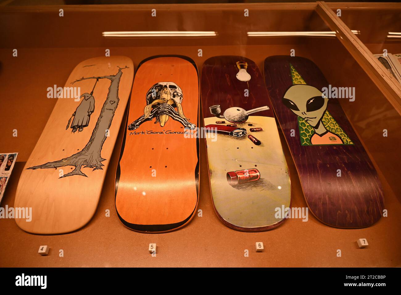 The exhibition will showcase innovative skateboards and components and