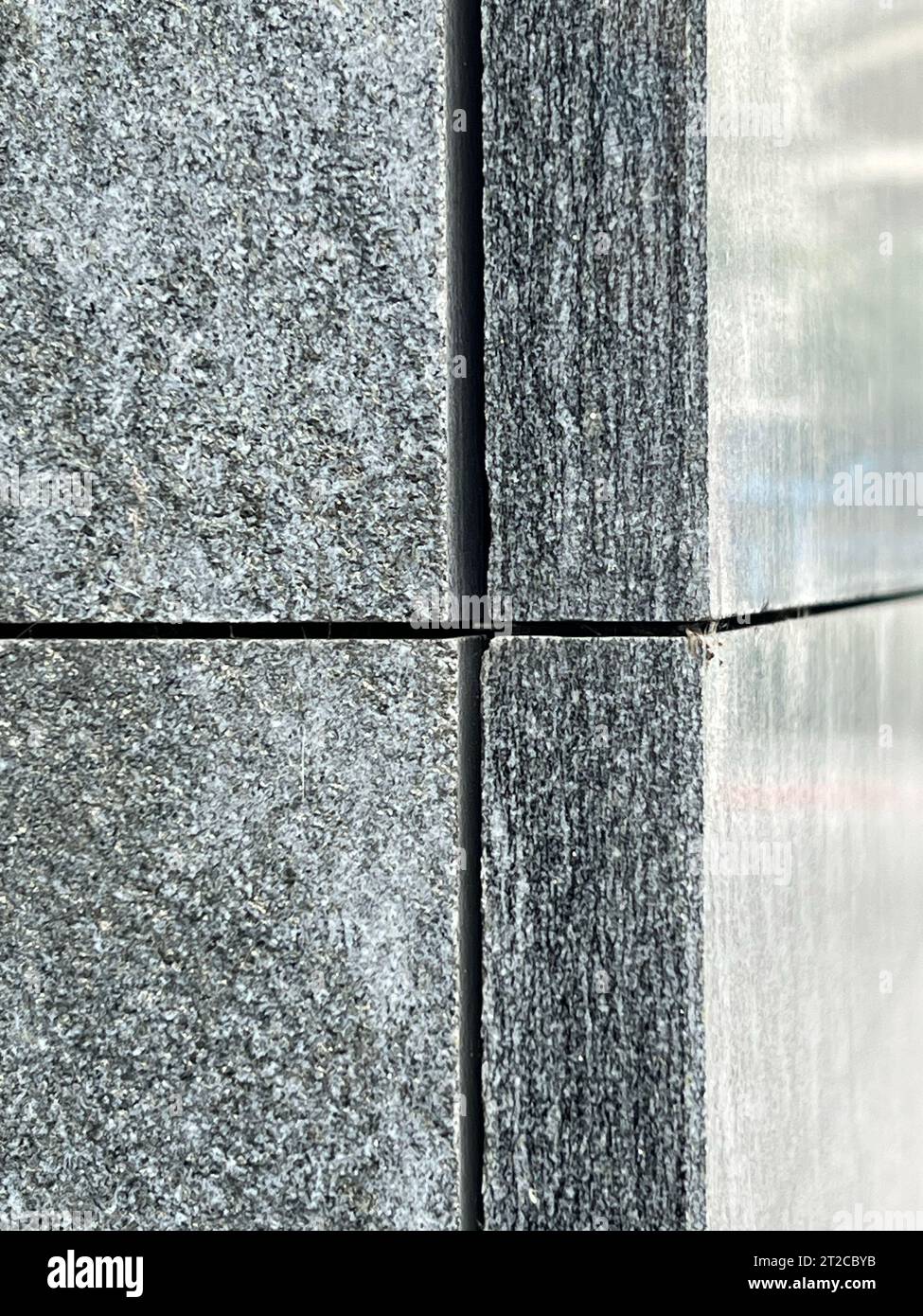 A closeup shot of a glossy brick wall with a texture and smooth