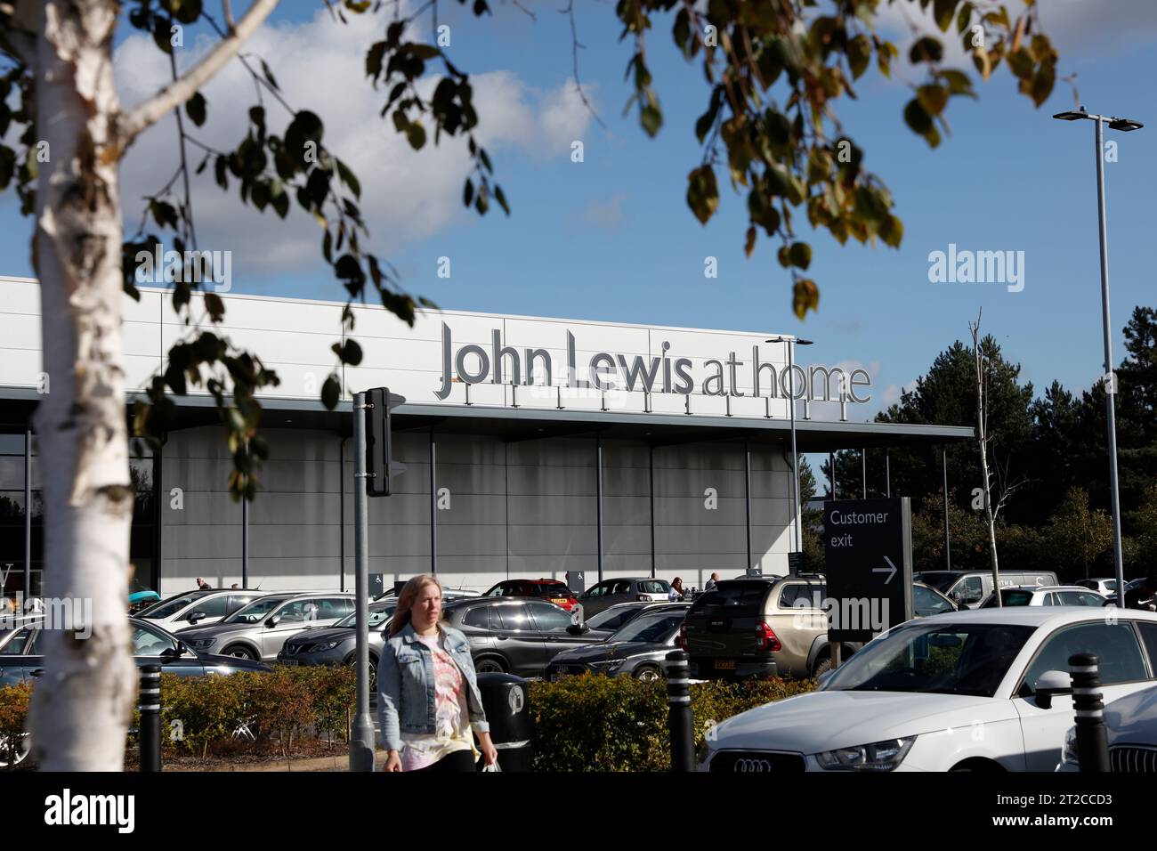 John Lewis store, Futura Park, Crane Boulevard, Ipswich, Suffolk, England, United Kingdom Stock Photo