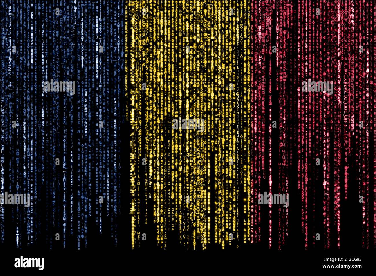 Flag chad computer generated hi-res stock photography and images - Alamy