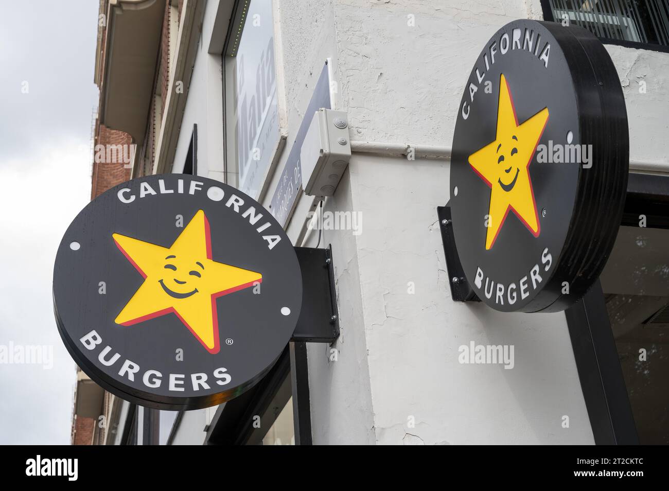 Carls jr logo hi-res stock photography and images - Alamy