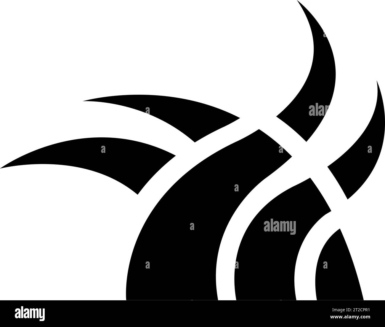 Wavy grass Black and White Stock Photos & Images - Alamy