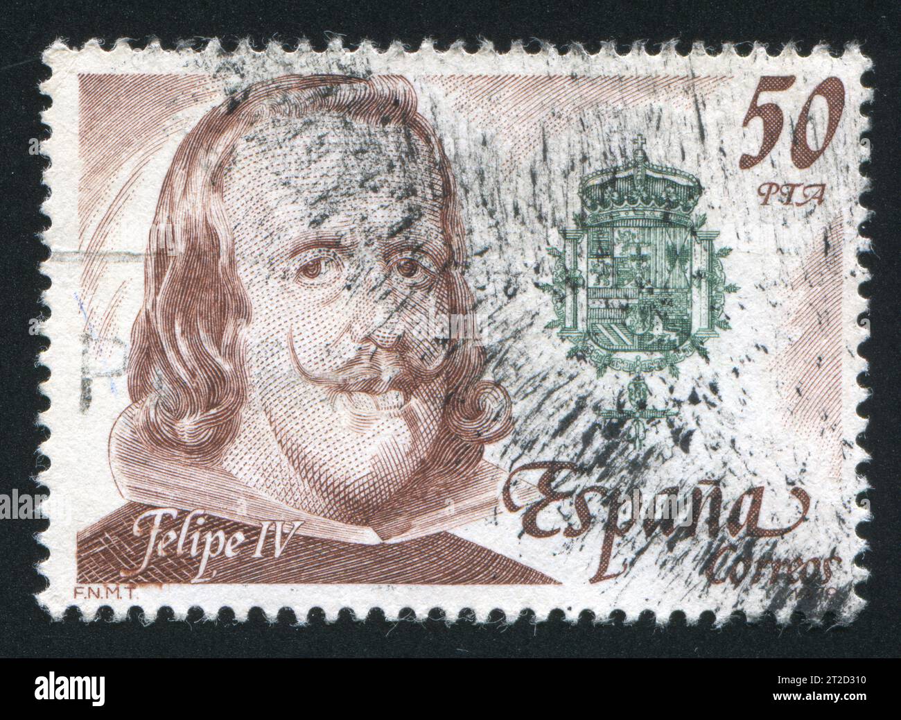 SPAIN - CIRCA 1979: stamp printed by Spain, shows Philip IV, circa 1979 ...