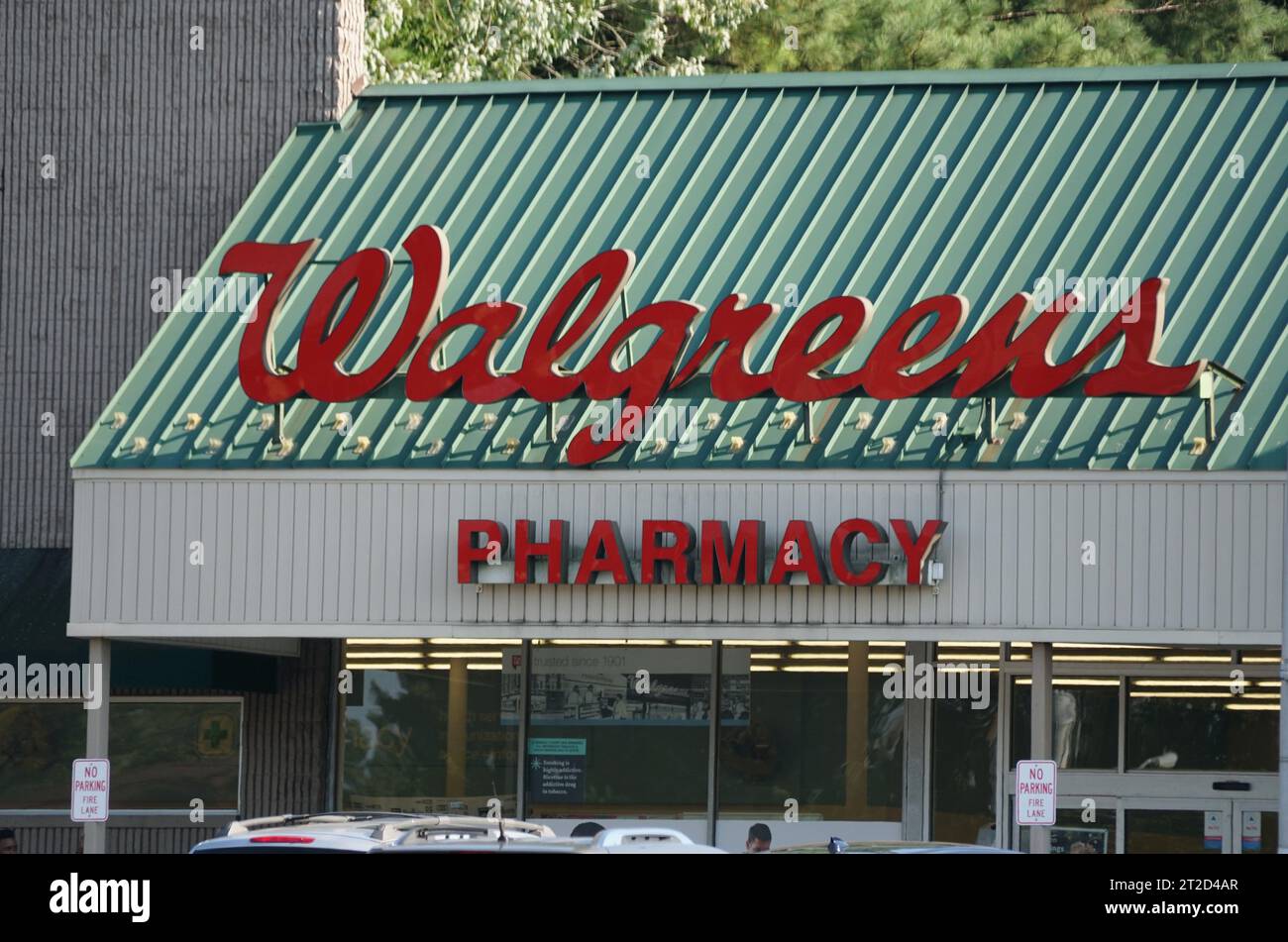 New Castle, Delaware, U.S.A September 2, 2023 The front sign of the