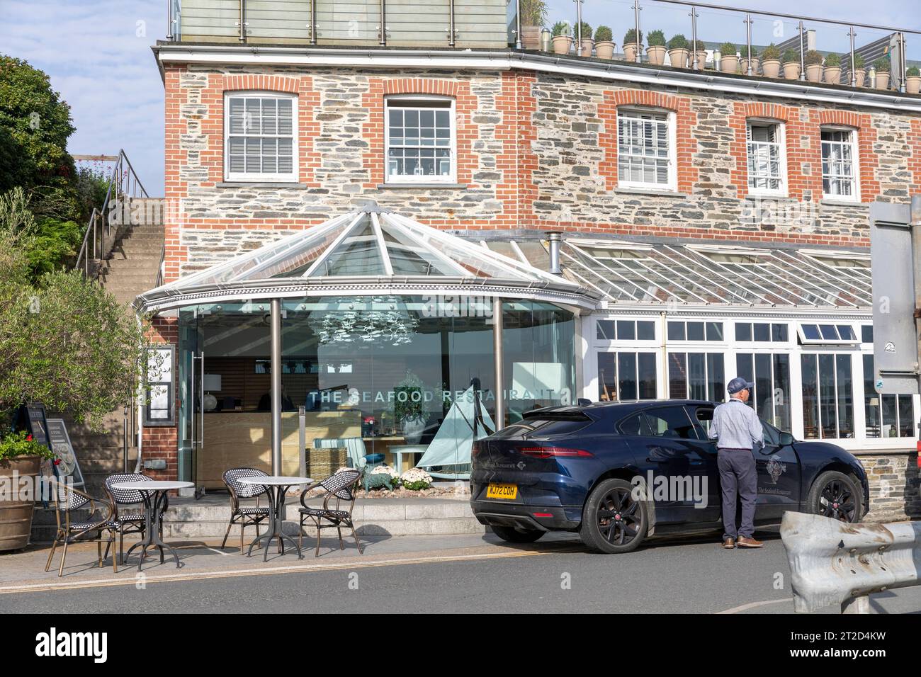 Rick Stein The Seafood Restaurant in Padstow,England, opened in 1975 by