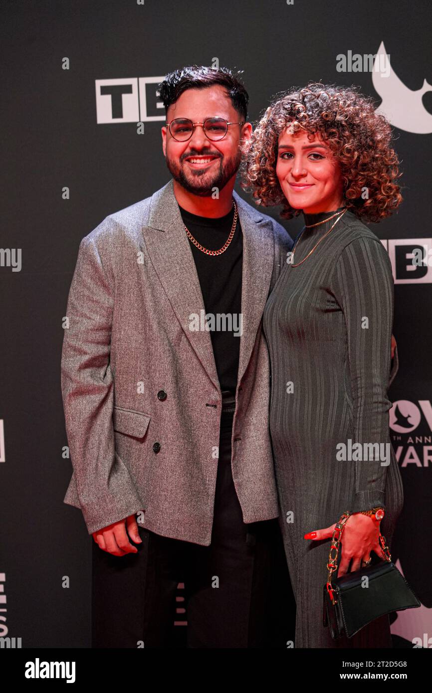 Nashville, Tennessee, USA, October 17, 2023. On the red carpet during