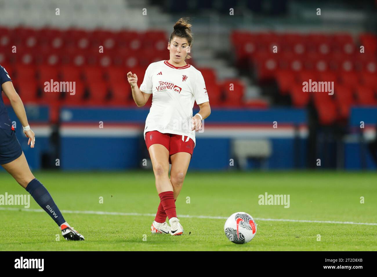 Paris, France. 18th Oct, 2023. Lucia Garcia (ManU) Football/Soccer UEFA Women's Champions