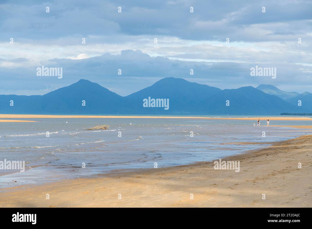 Yorkeys Knob beach, Yorkeys Knob, Cairns, Queensland, Australia Stock