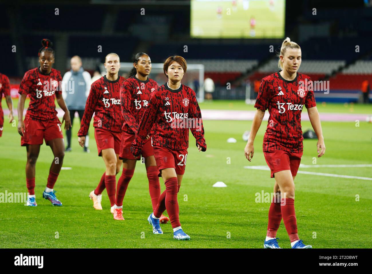 Paris, France. 18th Oct, 2023. Hinata Miyazawa (ManU) Football/Soccer UEFA Women's Champions