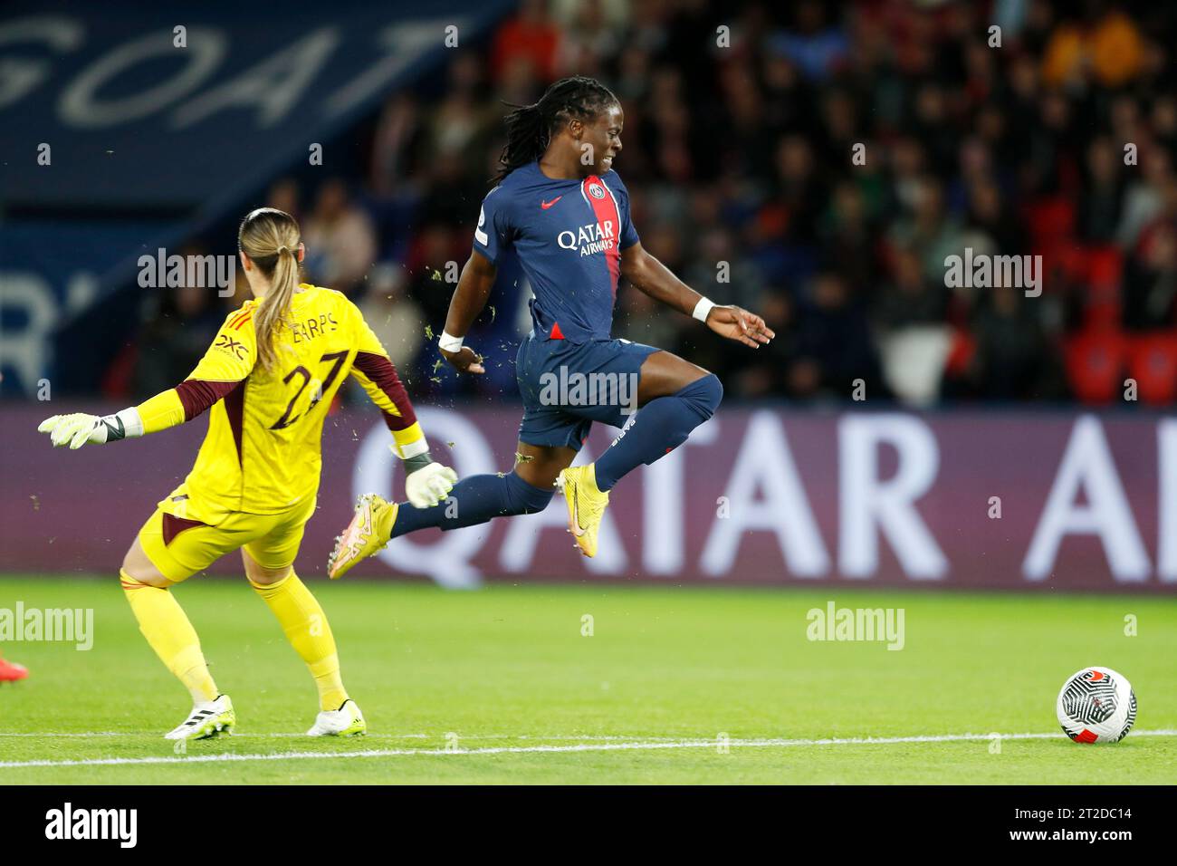 Maillot PSG Domicile 2024-2025 Nike, Tabitha Chawinga #22, Signé Et Porté