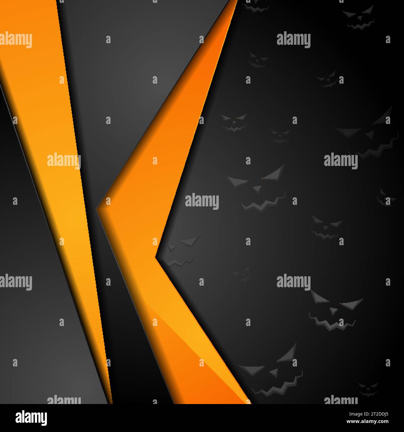 Eyes of monsters in the dark of night halloween vector background