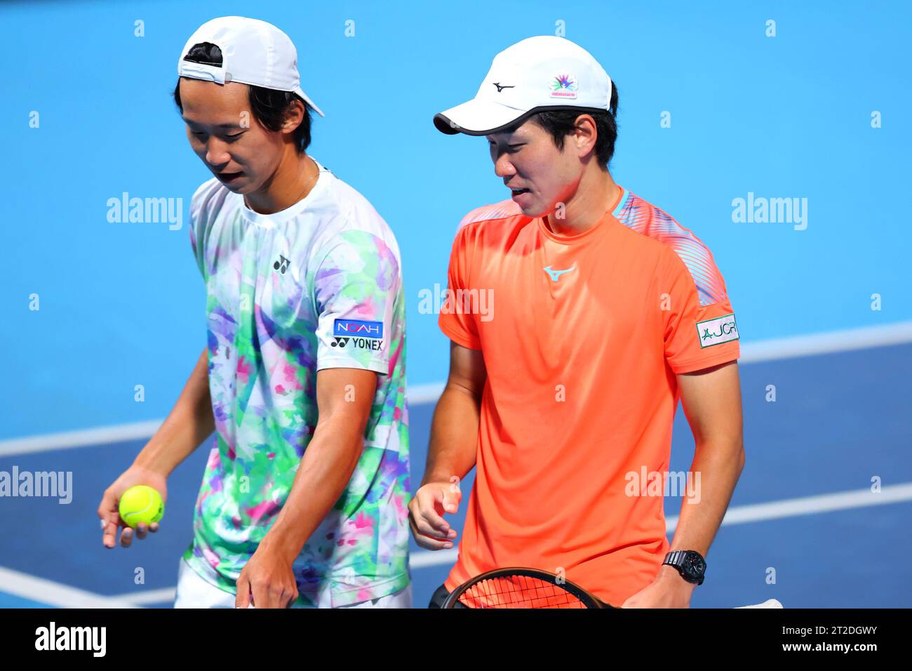 Ariake Coliseum, Tokyo, Japan. 18th Oct, 2023. Taisei Ichikawa & Masamichi Imamura (JPN