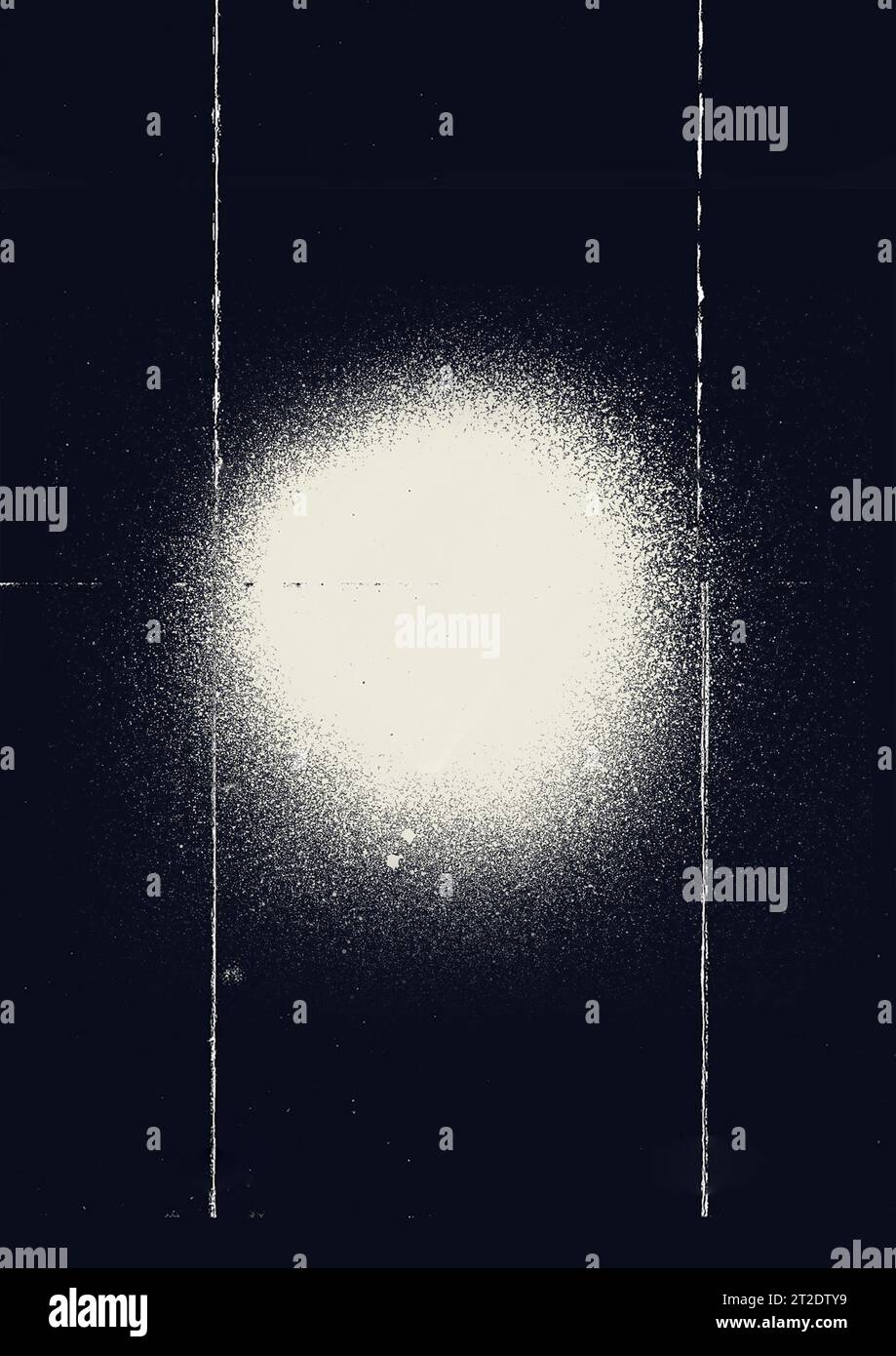 sphere spray paint mark on wall, for overlay effect, opacity effects